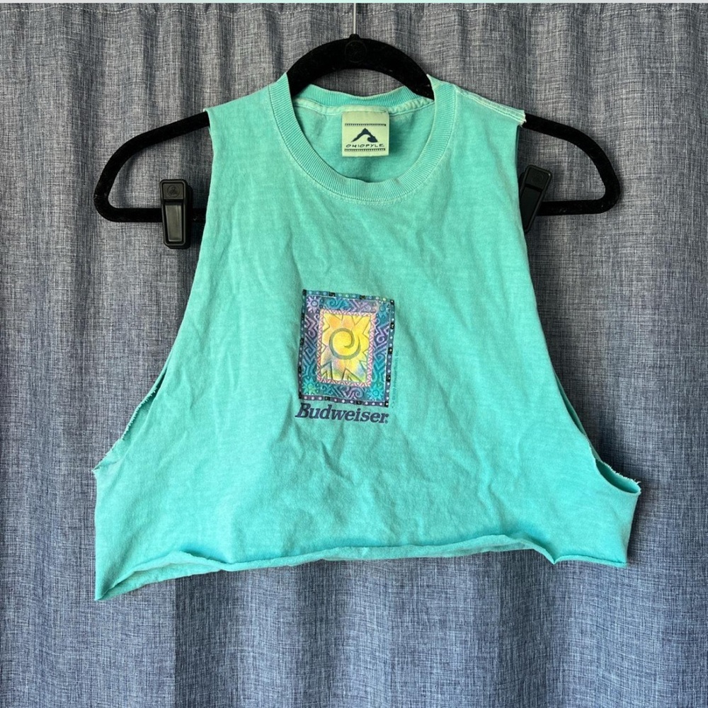 Budweiser Crop Tank Cut-Off